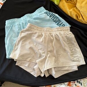 Camo Gymshark shorts (2 pack)
